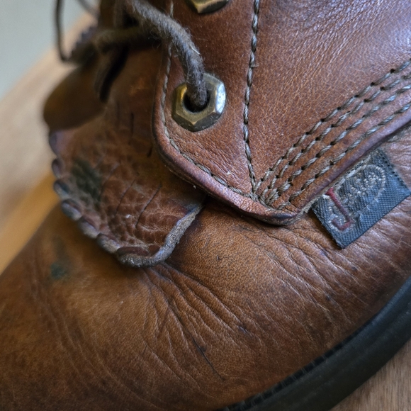 ✨👢RARE FIND Vintage Justin Cowboy Boots – Women’s Size 7 - Made in 🇺🇸 Leather - Picture 9 of 12